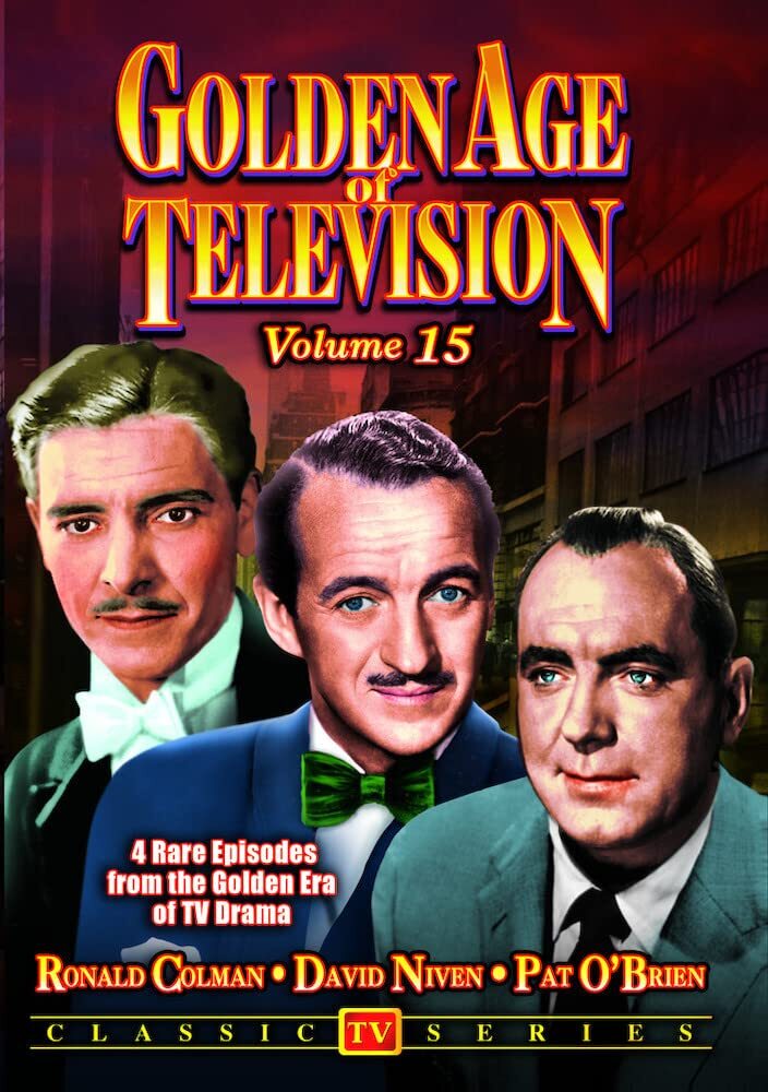 Golden Age of Television - Volume 15 (DVD) David Niven Lee Bowman Pat O'Brien