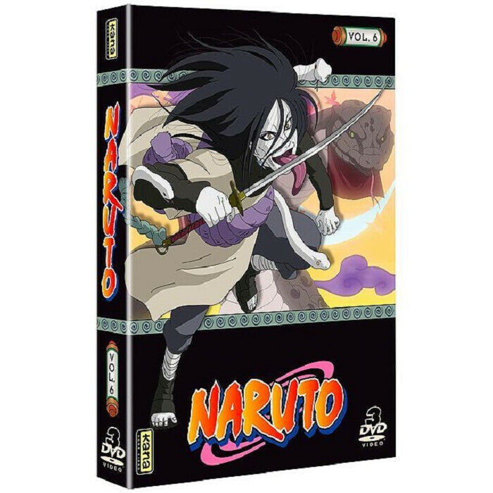 Naruto Volume 6 DVD Nuovo