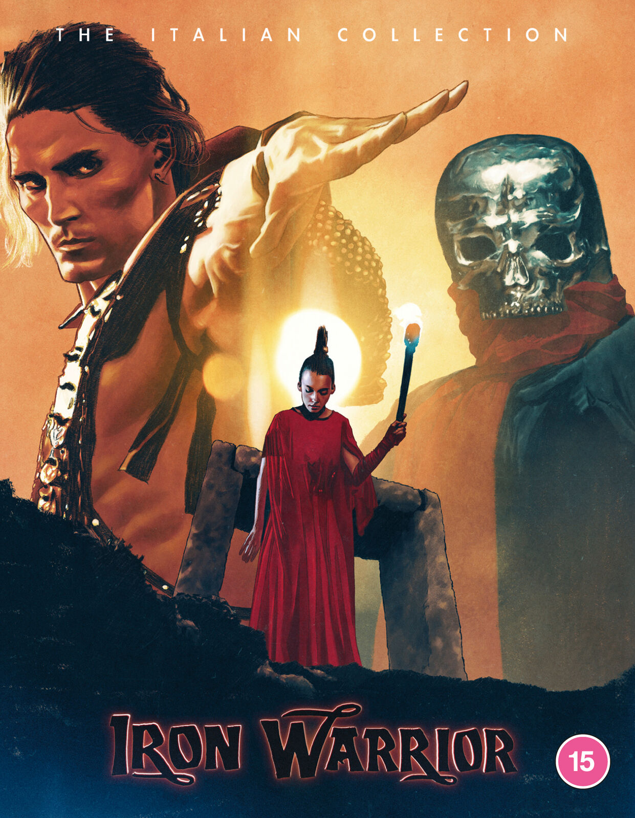 Iron Warrior (Blu-ray) Savina Gersak Miles O'Keeffe Tim Lane Frank Daddi