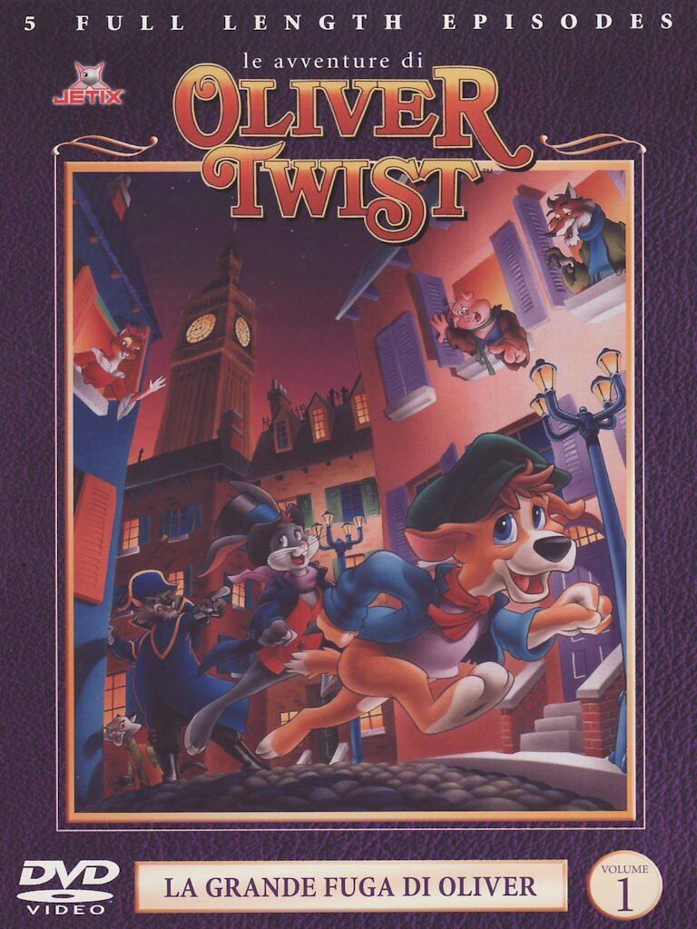 LE AVVENTURE DI OLIVER TWIST VOL,1-LA GRANDE FUGA DI OLIVER DVD