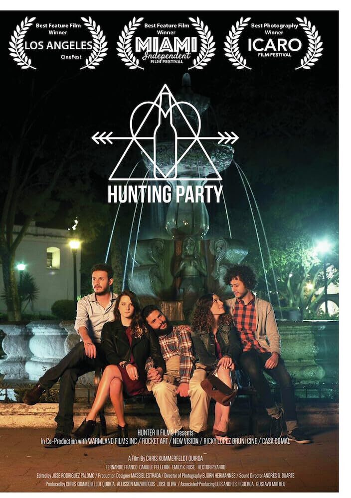 Hunting Party (DVD) Emily K. Rose Fernando Franco Danielle Pellegrin