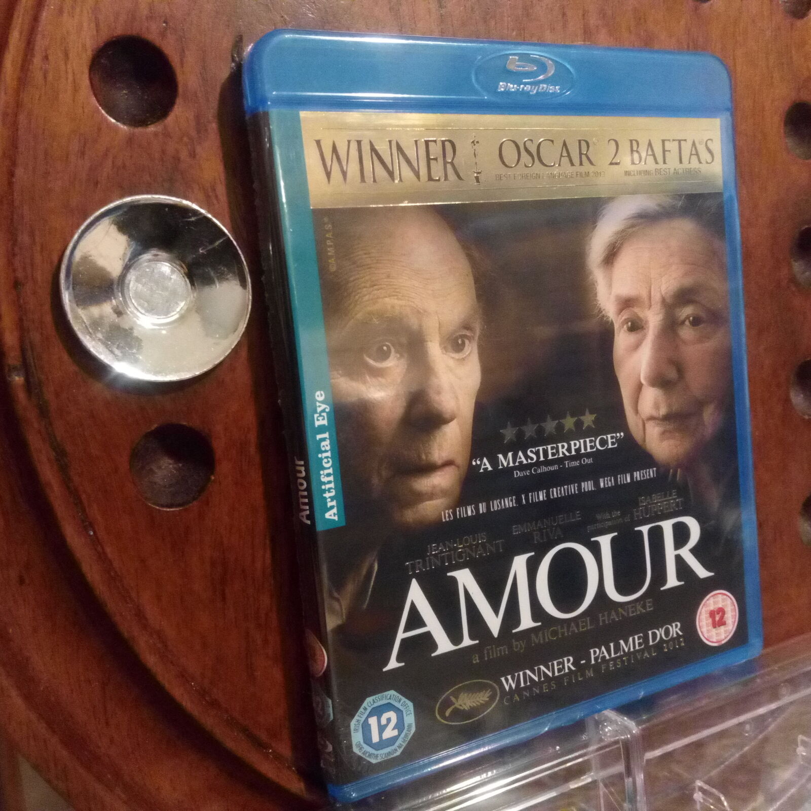 AMOUR 2013 Michael Haneke Jean L. Trintignant Blu Ray Nuovo