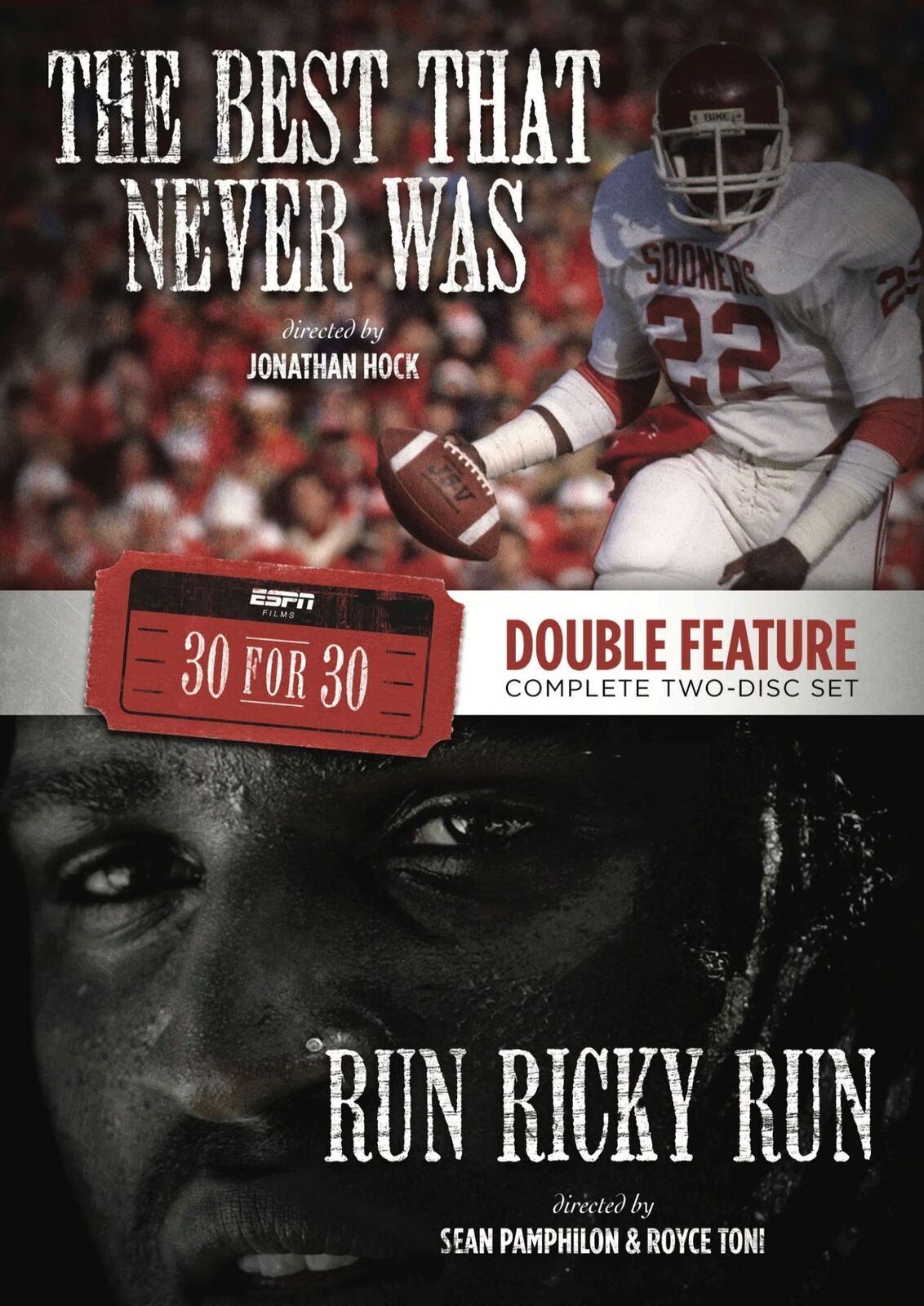 ESPN Films 30 for 30 Double Feature: Best That Never Was and Run Ricky Run (DVD)