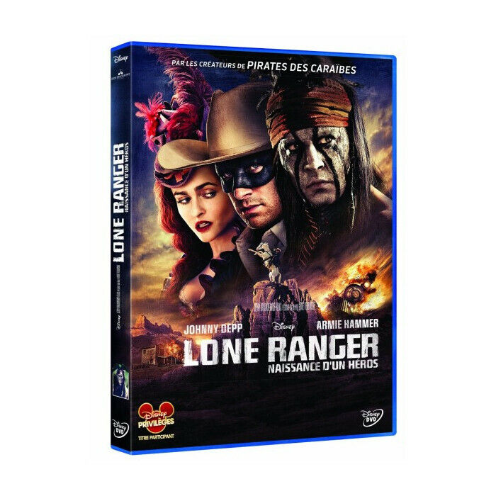 Lone Ranger Nascita Un Eroe Johnny Depp DVD Nuova