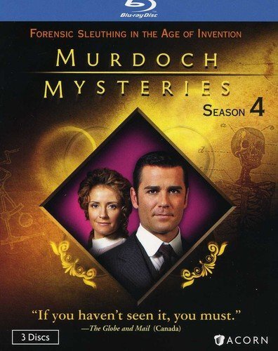 MURDOCH MYSTERIES, SEASON FOUR (Blu-ray) Yannick Bisson Helene Joy Jonny Harris