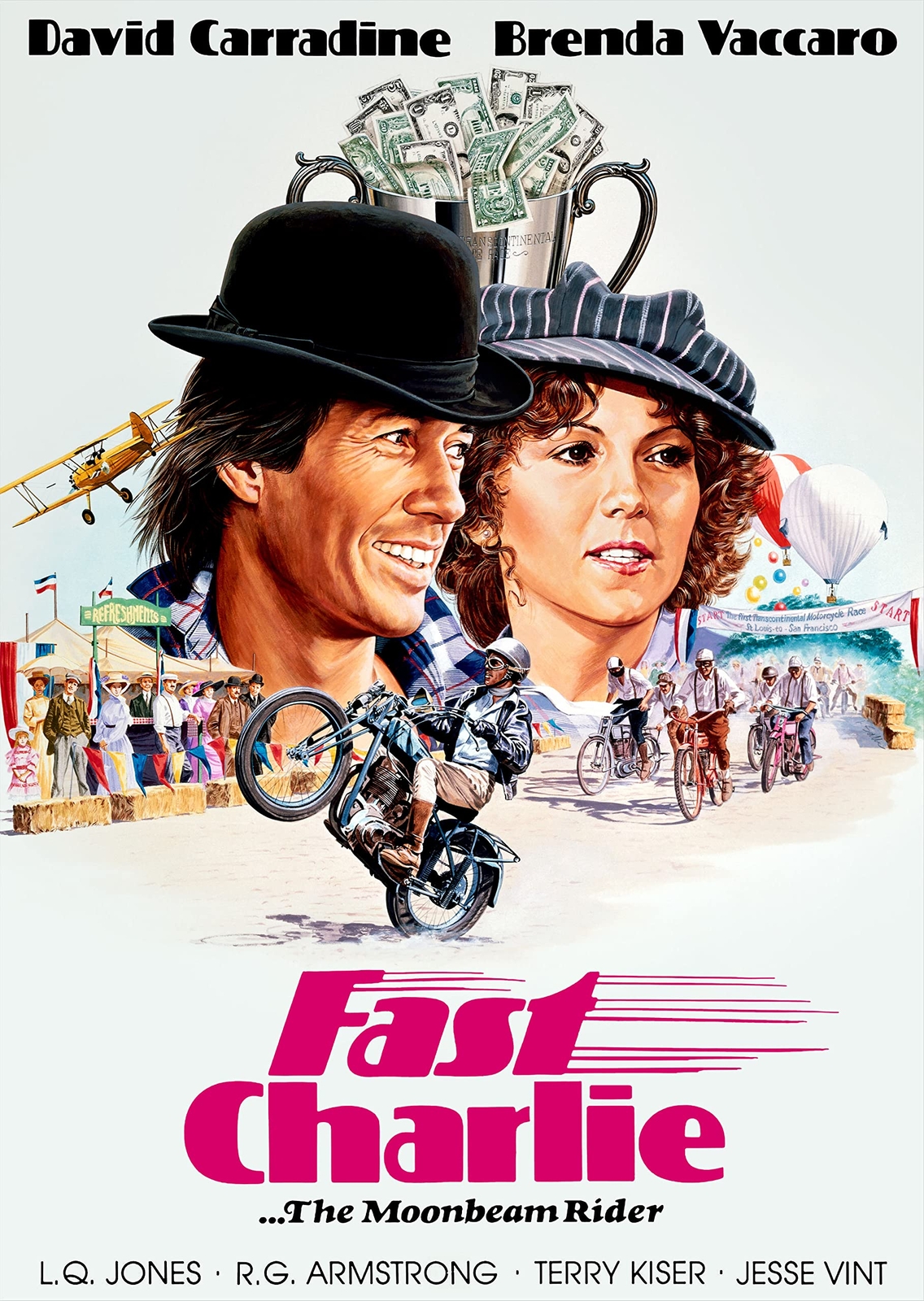 Fast Charlie ... the Moonbeam Rider (DVD) Carradine David Vaccaro Brenda Jones