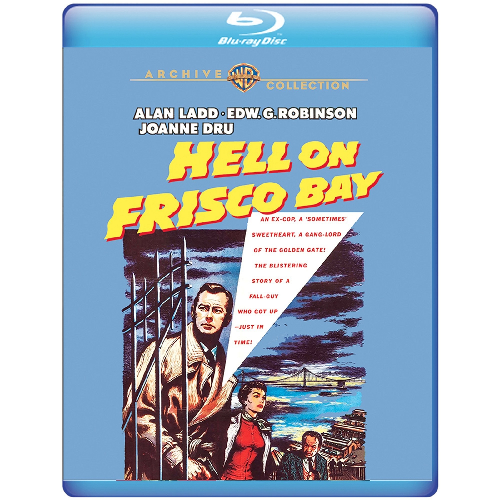 Hell on Frisco Bay (Blu-ray) Alan Ladd Edward G. Robinson Fay Wray Joanne Dru