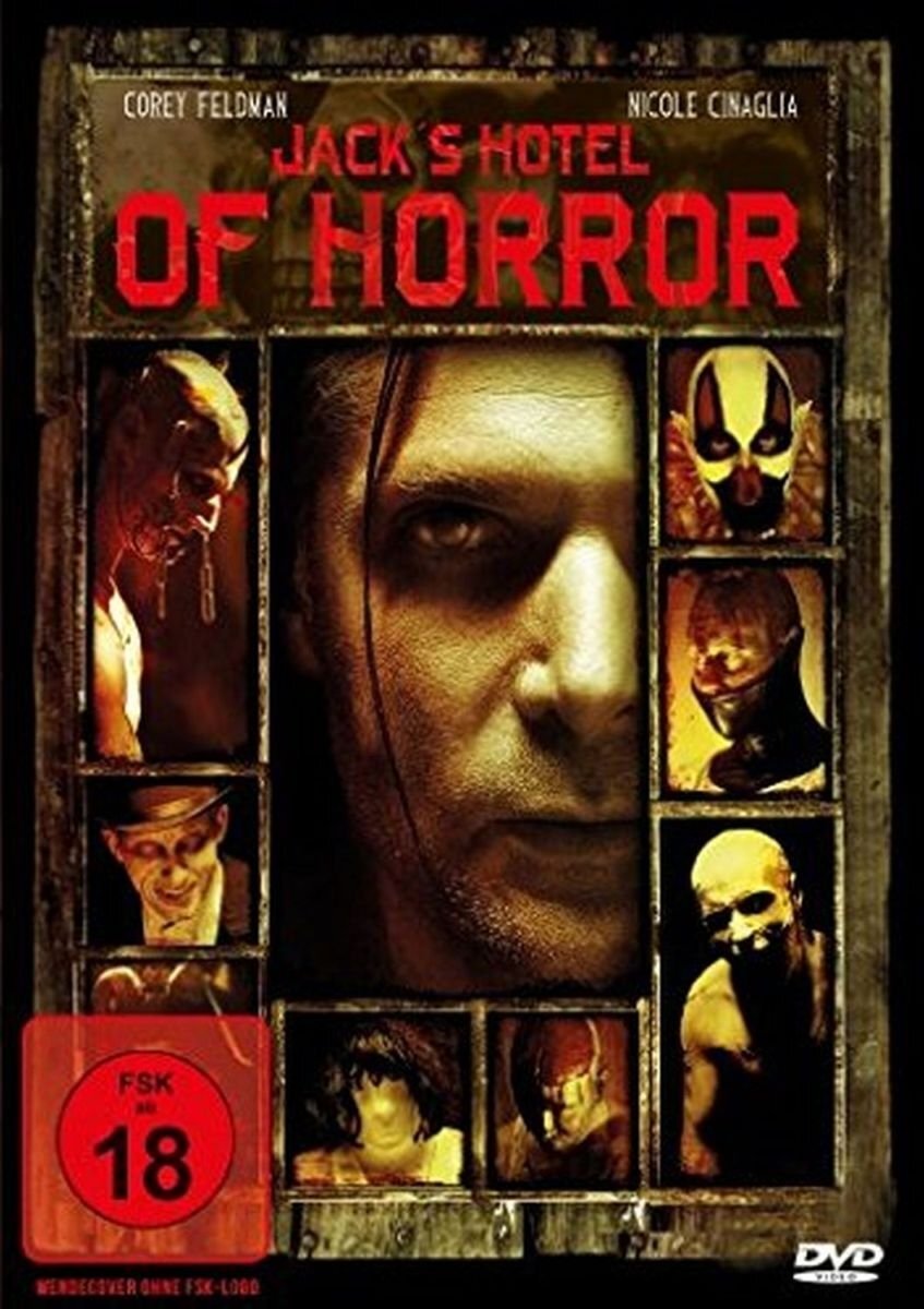 Jack's Hotel of Horror (DVD) Corey Feldman Brian Anthony Wilson Nicole Cinaglia