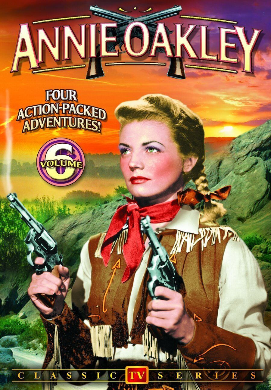 Annie Oakley, Volume 6 (DVD) Gail Davis Jimmy Hawkins Brad Johnson