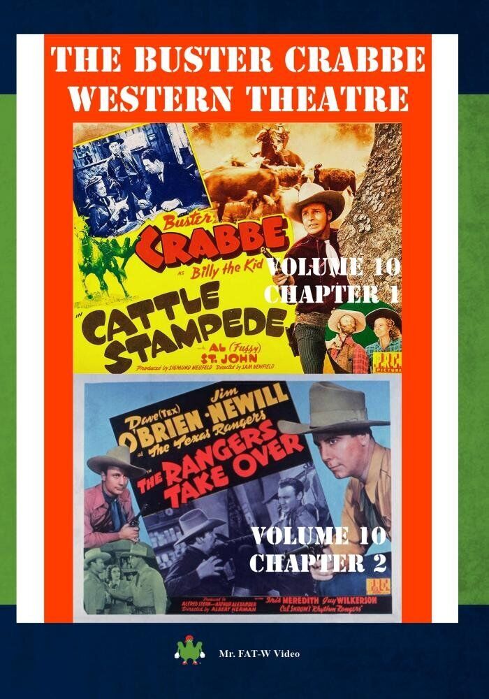 The Buster Crabbe Western Theatre Volume 10 (DVD) John Elliott Lynton Brent