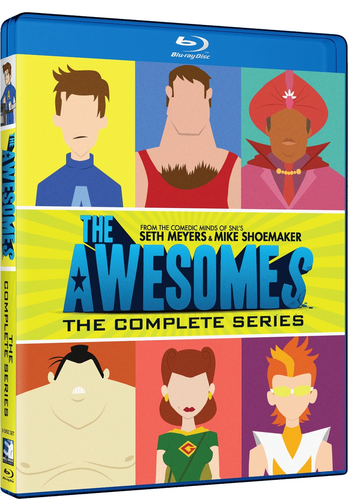 AWESOMES, THE COMPLETE (3 BD 50 + DIGITAL) (DVD) Seth Meyers Ike Barinholtz