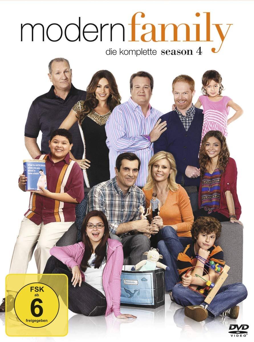 Modern Family - Die komplette Season 4 (DVD) O'Neil Ed Vergara Sofia Burrell Ty
