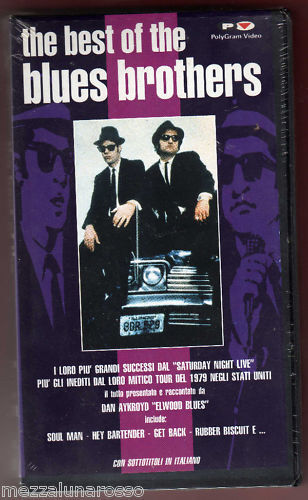 THE BEST OF THE BLUES BROTHERS (1998) VHS NUOVA
