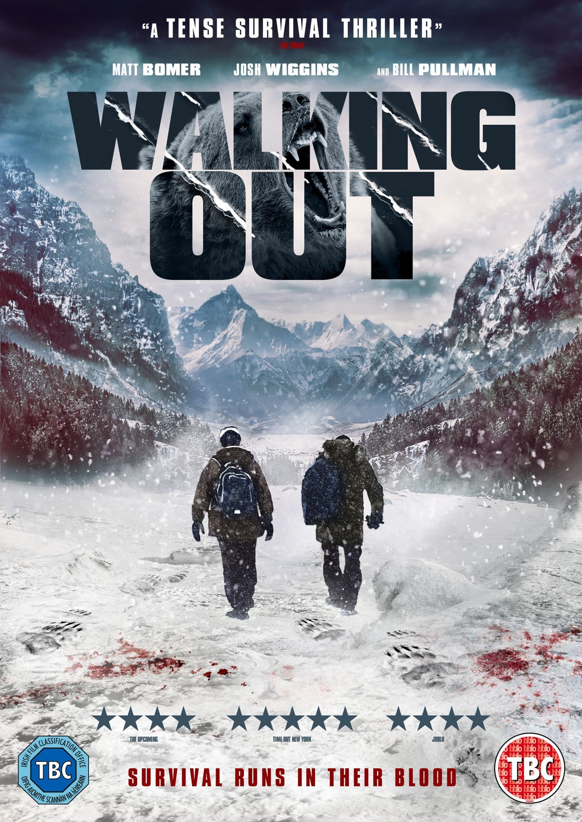 Walking Out (DVD) Matt Bomer Josh Wiggins Bill Pullman Alex Neustaedter