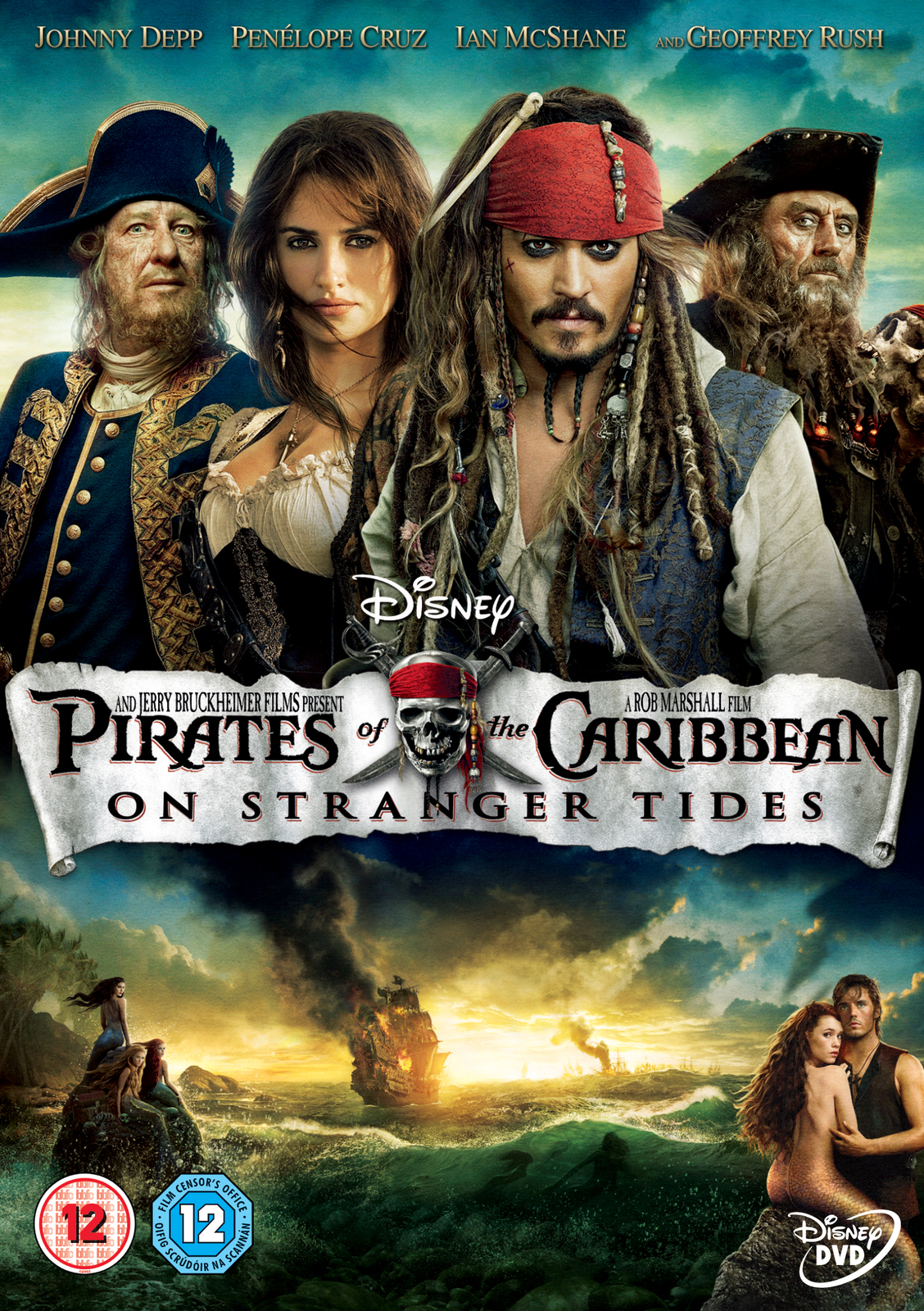 Pirates of the Caribbean: On Stranger Tides (DVD) Judi Dench Gemma Ward
