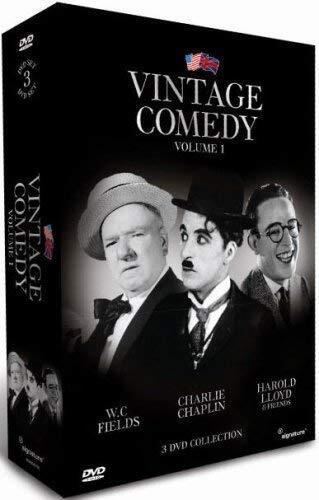 Vintage Comedy Vol.1  3dvd set (DVD) W.C. Fields Charlie Chaplin Harold Lloyd