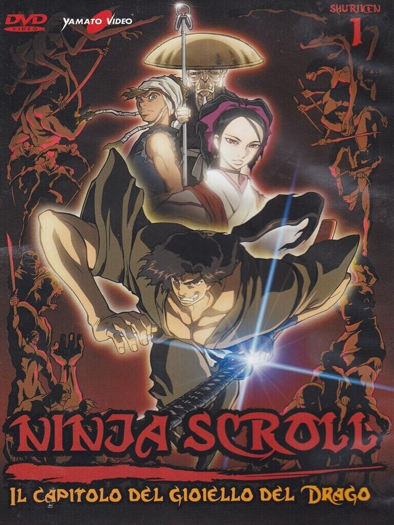 Ninja scroll - Il capitolo del Gioiello del Drago Volume 1 Episodi 01-04 DVD Yam