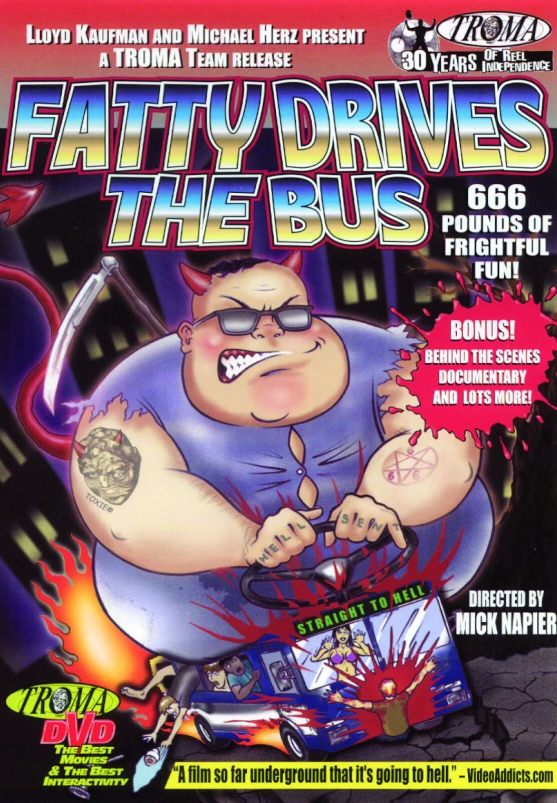 Fatty Drives the Bus (DVD) Scot Robinson Joe Bill Ken Manthey Dave Adler