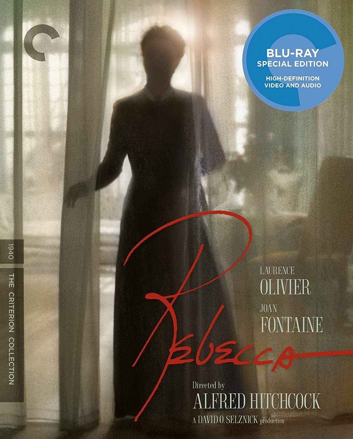 Rebecca (The Criterion Collection) (Blu-ray) Joan Fontaine Laurence Olivier