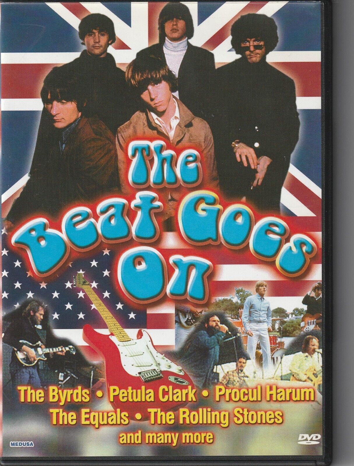 The beat goes on *  (Byrds-Procol Harum-R.Stones)  DVD COME NUOVO