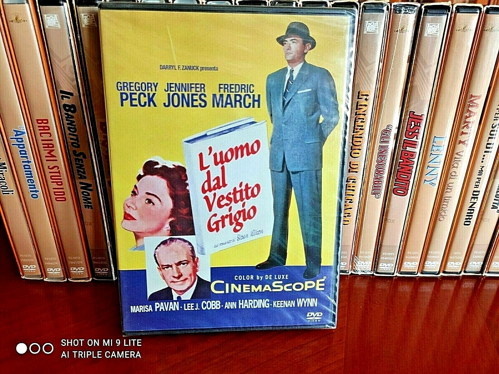 Dvd  L'UOMO DAL VESTITO GRIGIO   Gregory Peck  Jennifer Jones  *****NUOVO