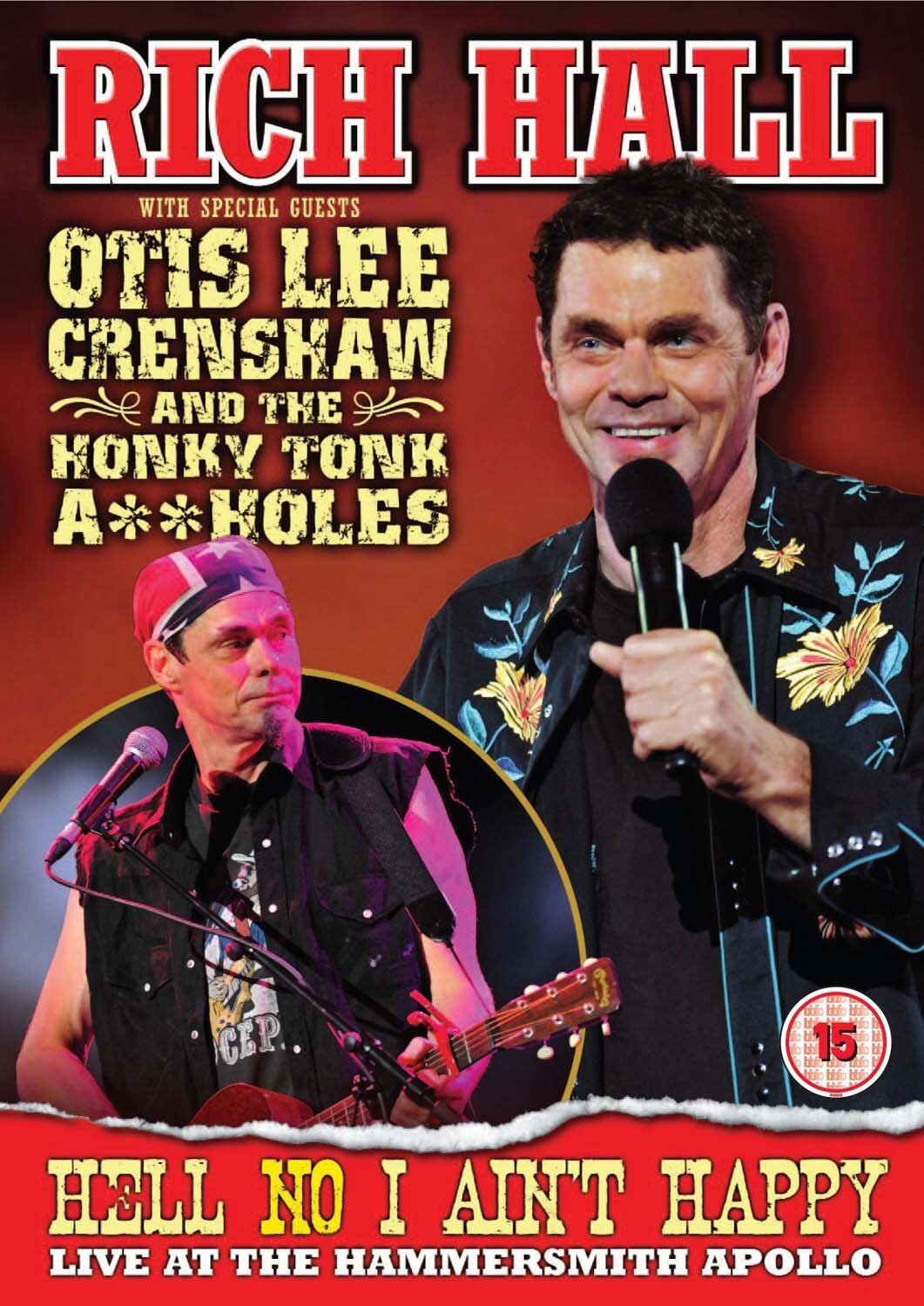 Rich Hall with Special Guest Otis Lee Crenshaw And The Honky Tonk A**holes (DVD)