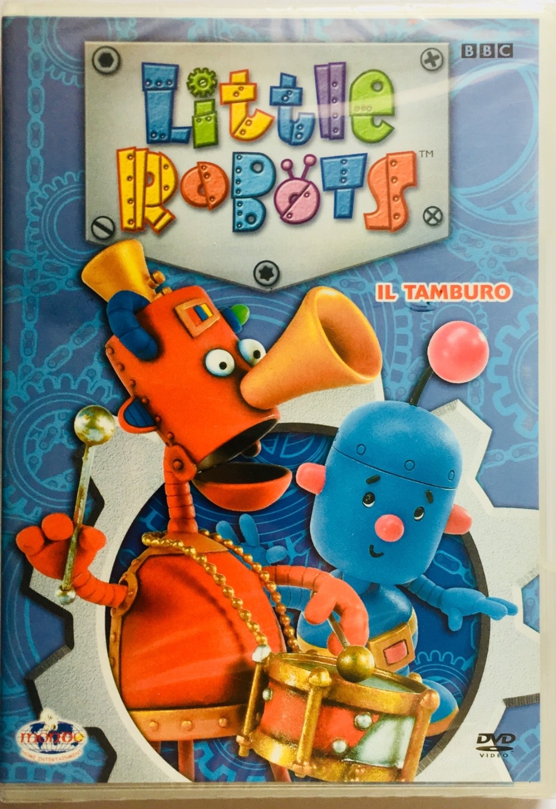 LITTLE ROBOTS - IL TAMBURO DVD NUOVO