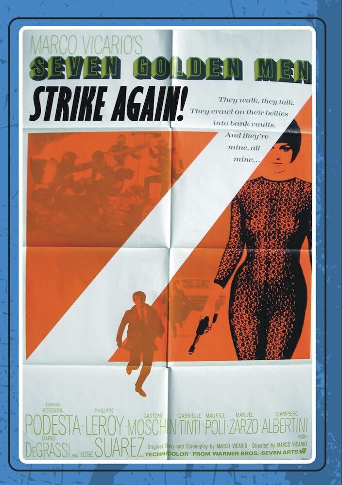 Seven Golden Men Strike Again (DVD)