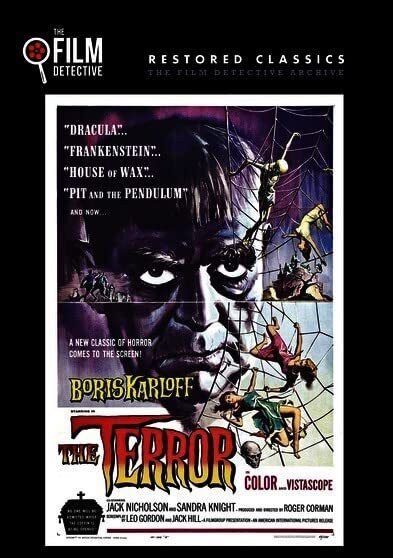 The Terror (DVD) Boris Karloff Jack Nicholson