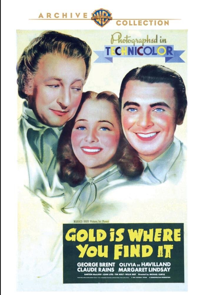 Gold Is Where You Find It (DVD) Claude Rains George Brent Margaret Lindsay