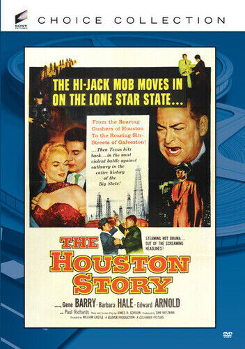 The Houston Story DVD (1956) Edward Arnold Gene Barry Barbara Hale Paul Richards