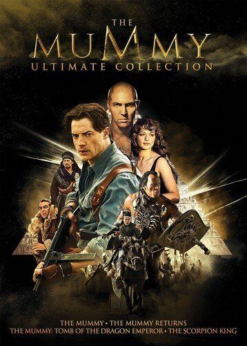 The Mummy Ultimate Collection (DVD) Brendan Fraser Dwayne 'The Rock' Johnson