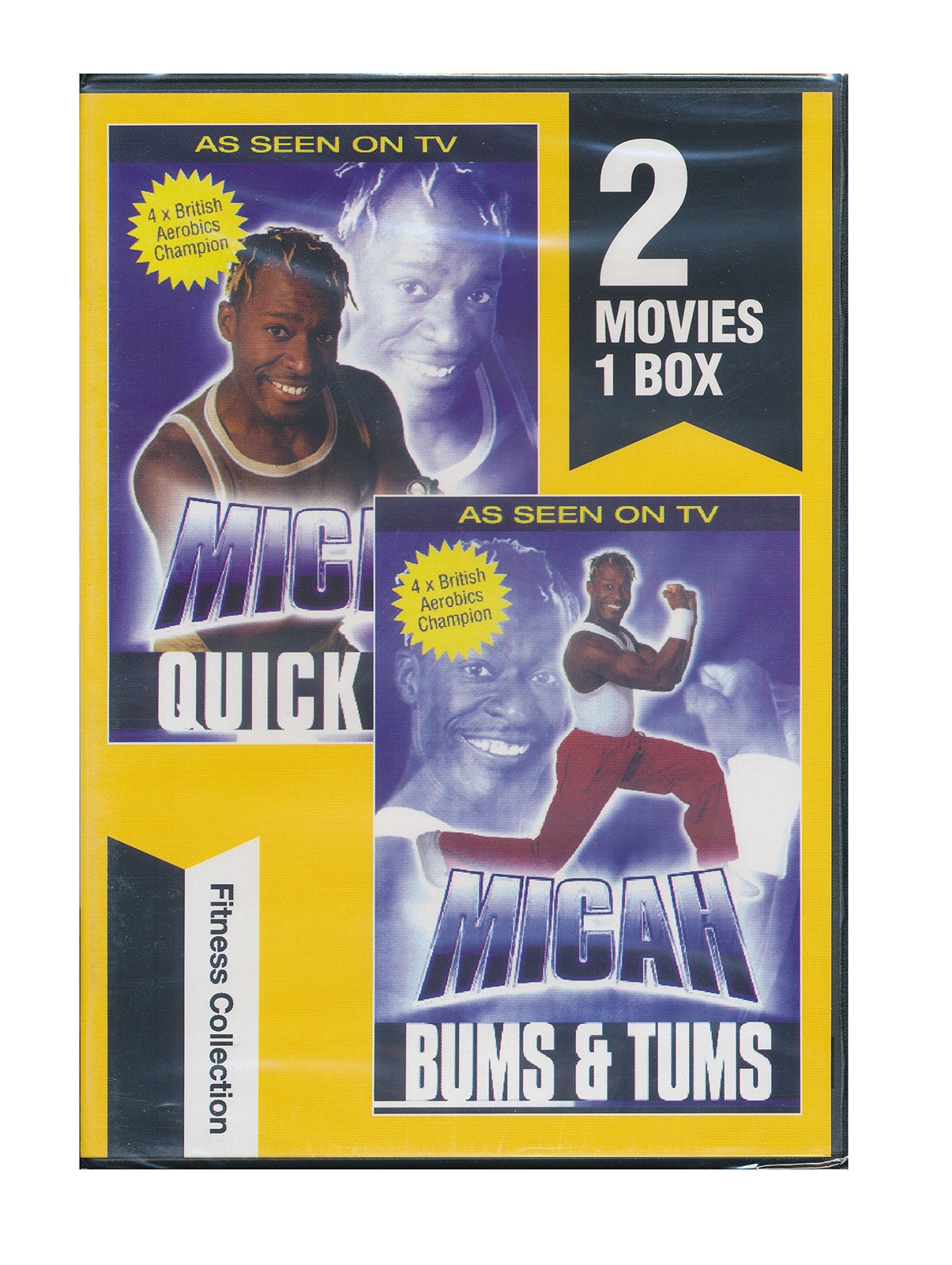 Micah Bums & Tums and Micah Quick Fit on one CD (DVD)