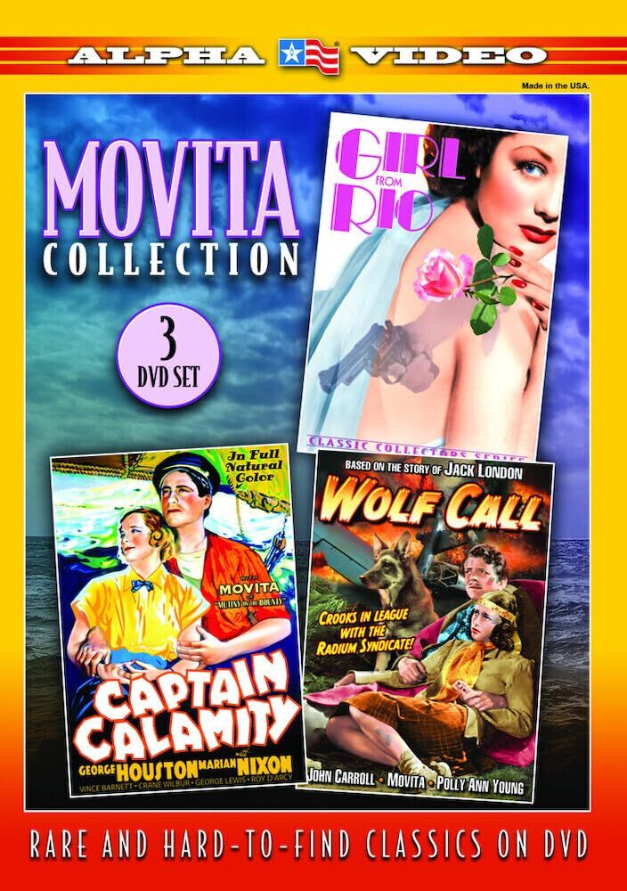 Movita Collection The Girl From Rio / Captain Calamity / Wolf Call (DVD) Movita