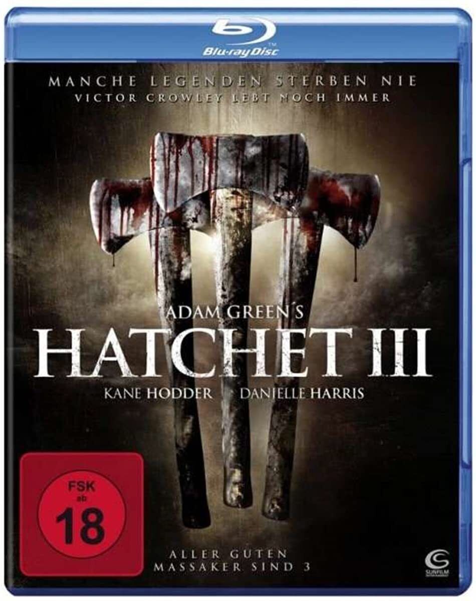 Hatchet 3 (Blu-ray) Danielle Harris Kane Hodder Derek Mears Zach Galligan