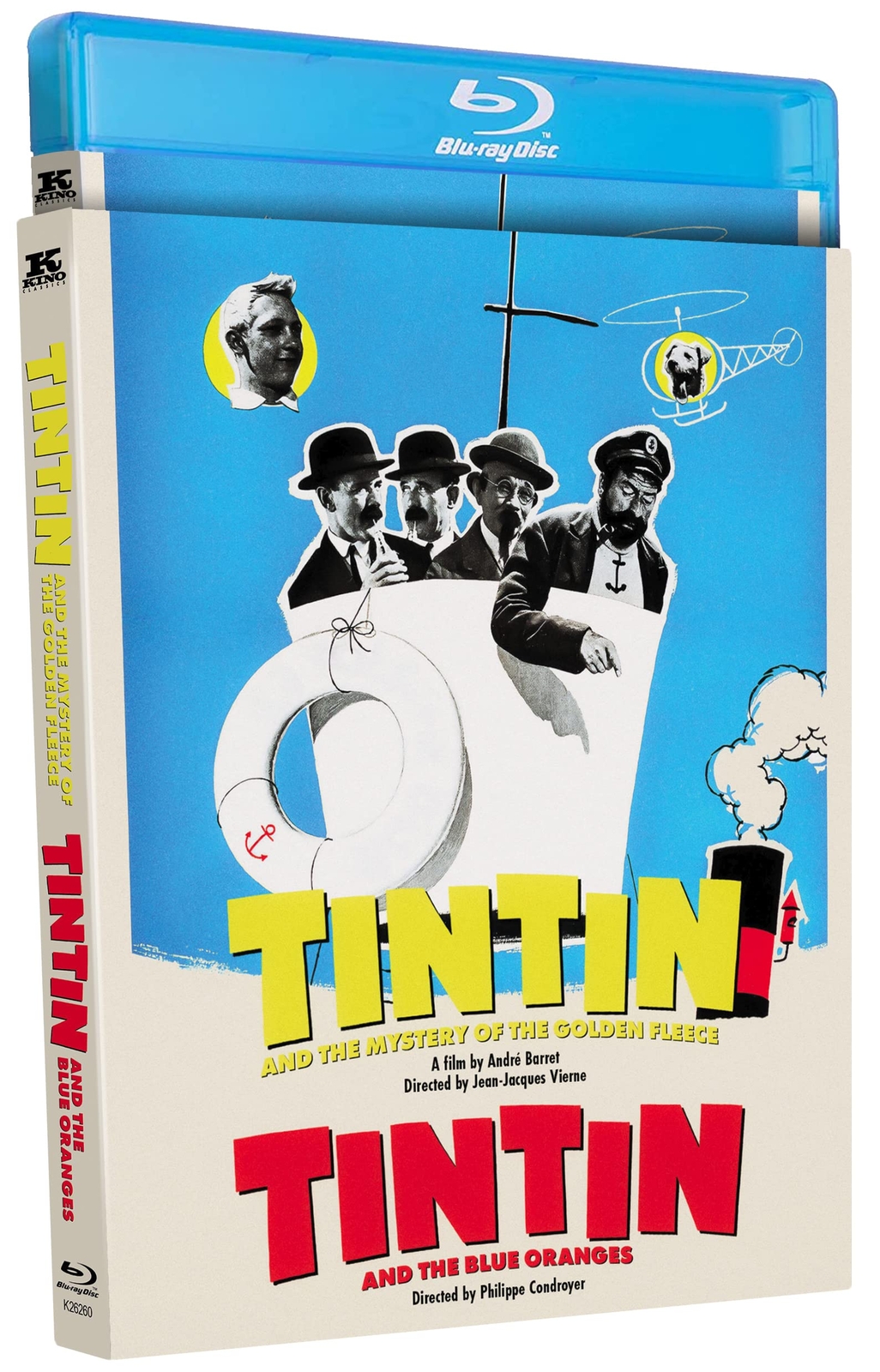 Tintin and the Mystery of the Golden Fleece / Tintin and the Blue Oran (Blu-ray)