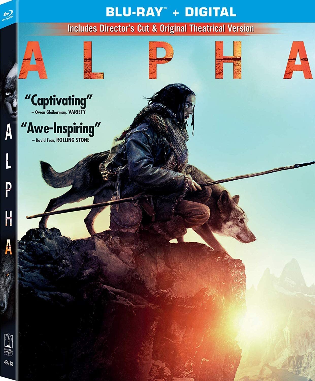 Alpha (Blu-ray) Kodi Smit-McPhee Jóhannes Jóhannesson Leonor Varela Jens Hultén