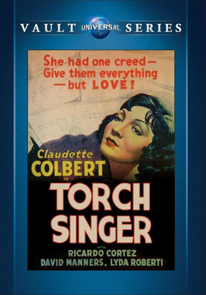 Torcia Singer DVD (1933) - Alexander Hal, George Somnes, Claudette Colbert