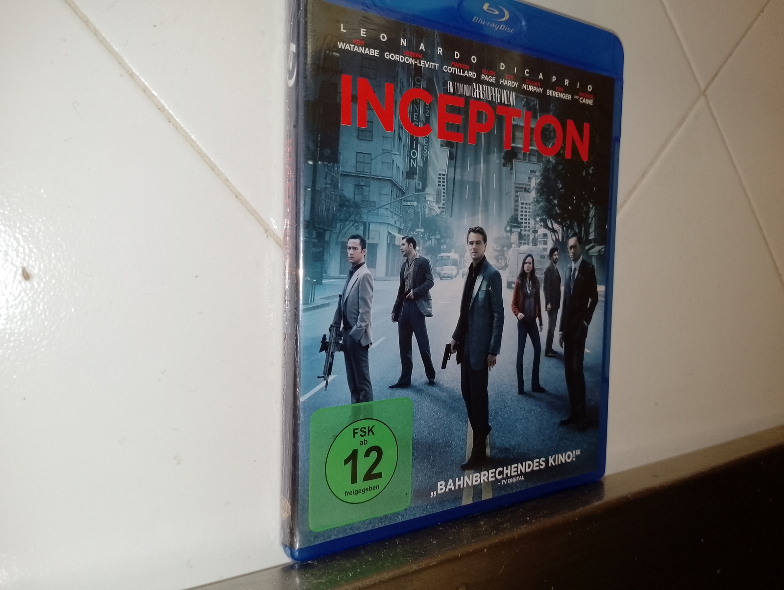 Inception - Christopher Nolan Leonardo Dicaprio Blu Ray lmport Audio ITA Nuovo
