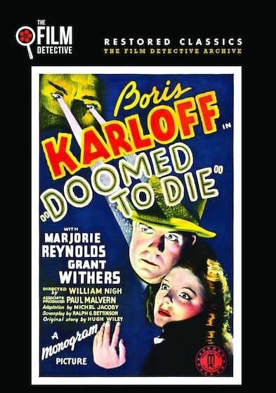 Doomed to Die (The Film Detective Restored Version) (DVD) Boris Karloff