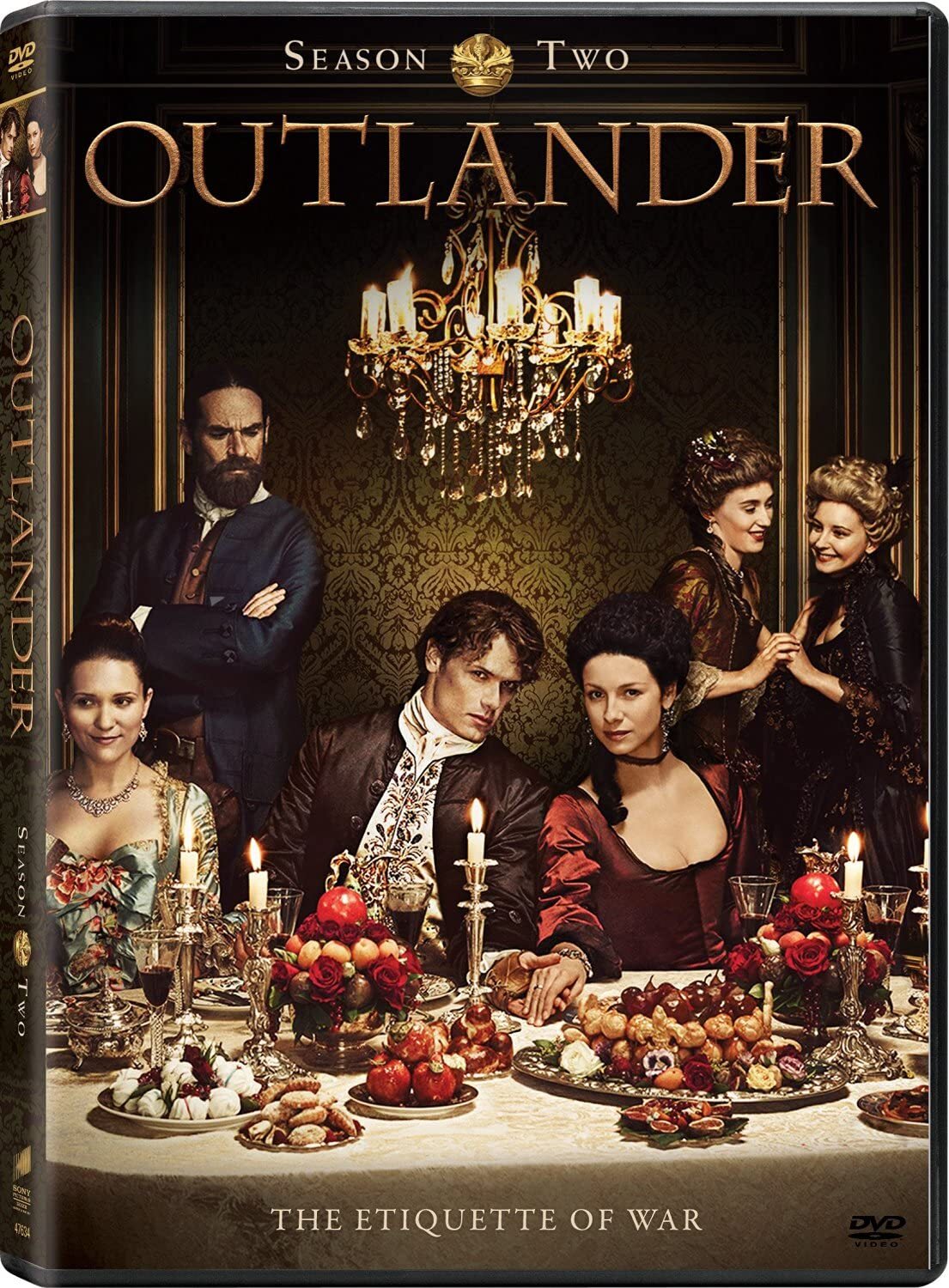 Outlander: Season 2 (DVD) Caitriona Balfe Sam Heughan Tobias Menzies