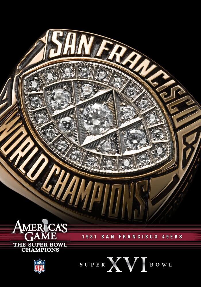 NFL America's Game: 1981 49ERS (Super Bowl XVI) (DVD) Dwight Clark Randy Cross
