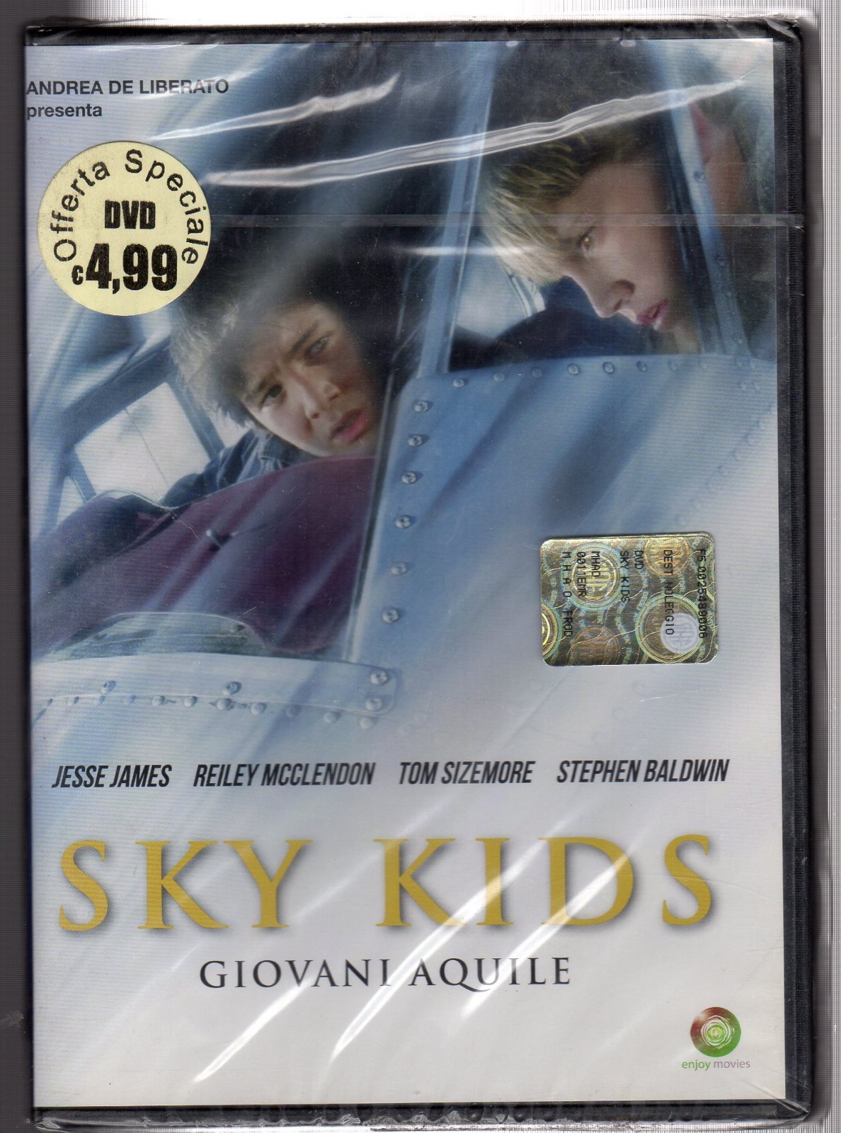 dvd New SKY KIDS Giovani aquile Andrea DE LIBERATO Jesse JAMES Reiley McCLENDON