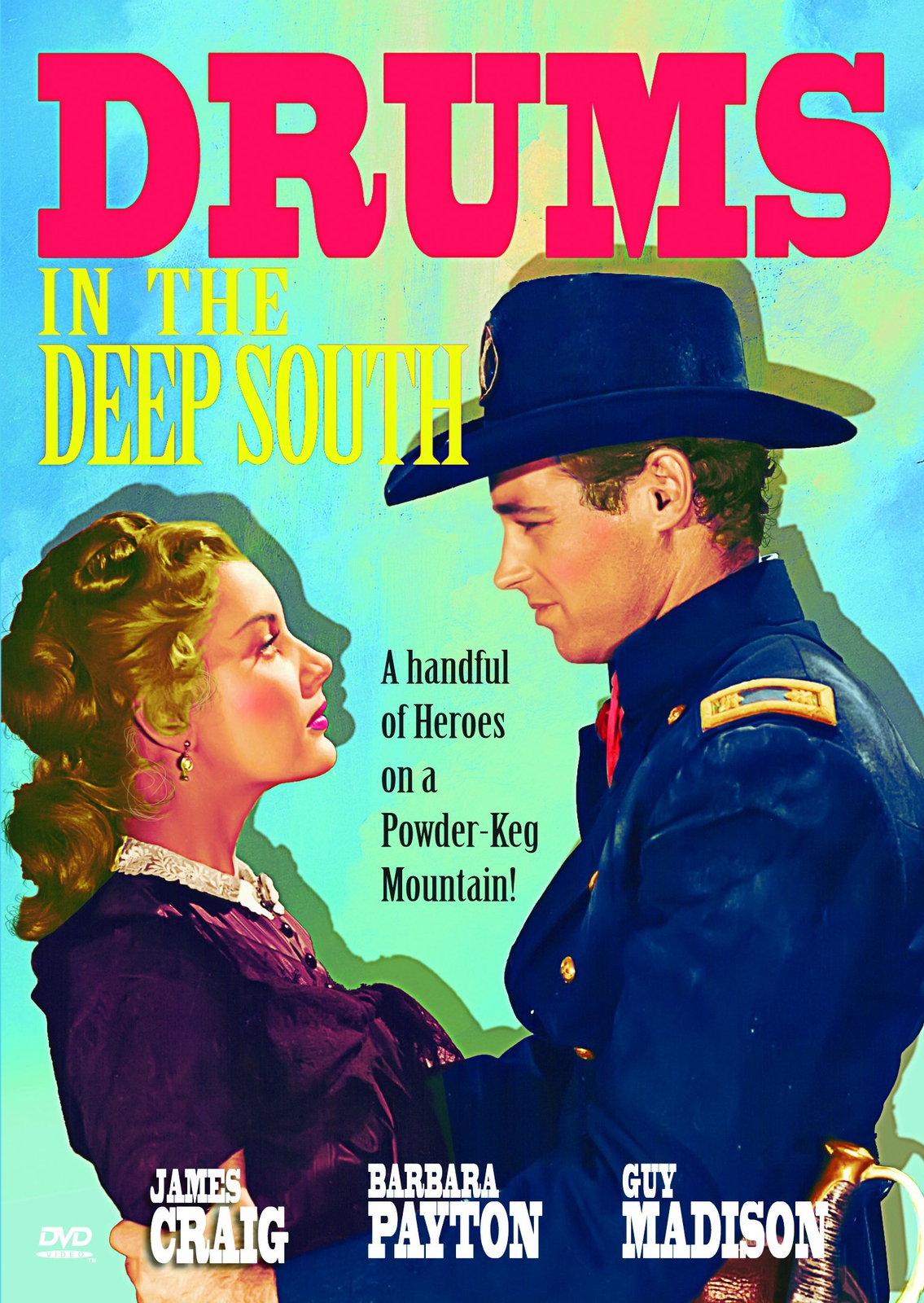 Drums In The Deep South (DVD) James Craig Craig Stevens Guy Madison Various