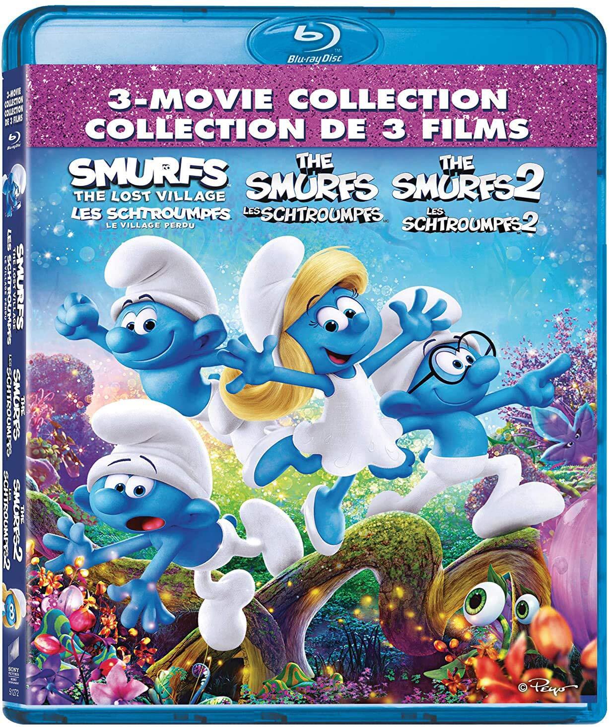 Smurfs: The Lost Village / The Smurfs / The Smurfs 2 (Blu-ray) Julia Roberts