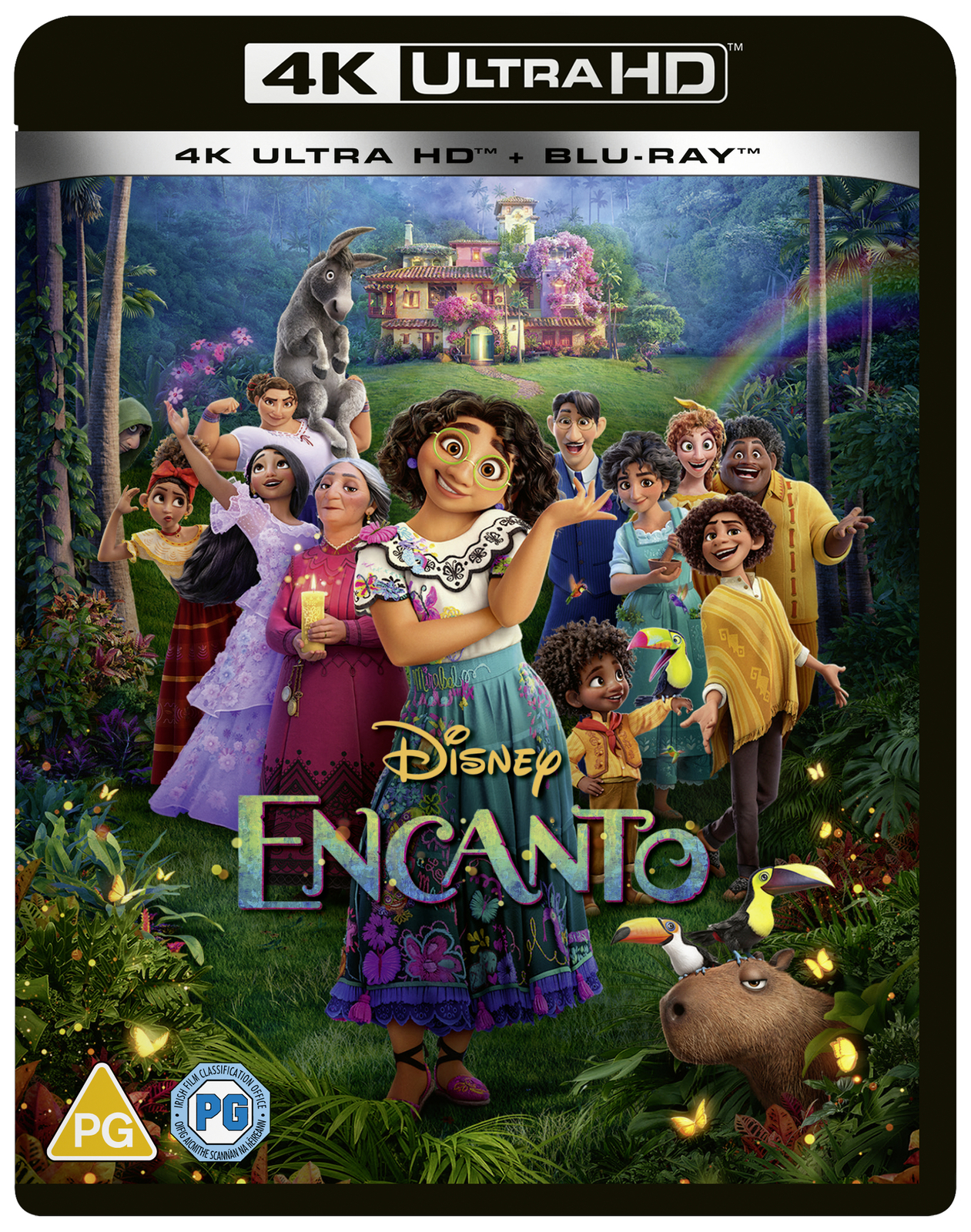 Encanto (4K UHD Blu-ray) Stephanie Beatriz MarÄÂ­a Cecilia Botero John Leguizamo