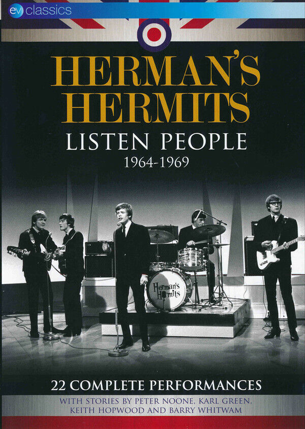 Herman's Hermits Listen People 1964-1969 DVD (Eagle Vision) Nuovo e Sigillato