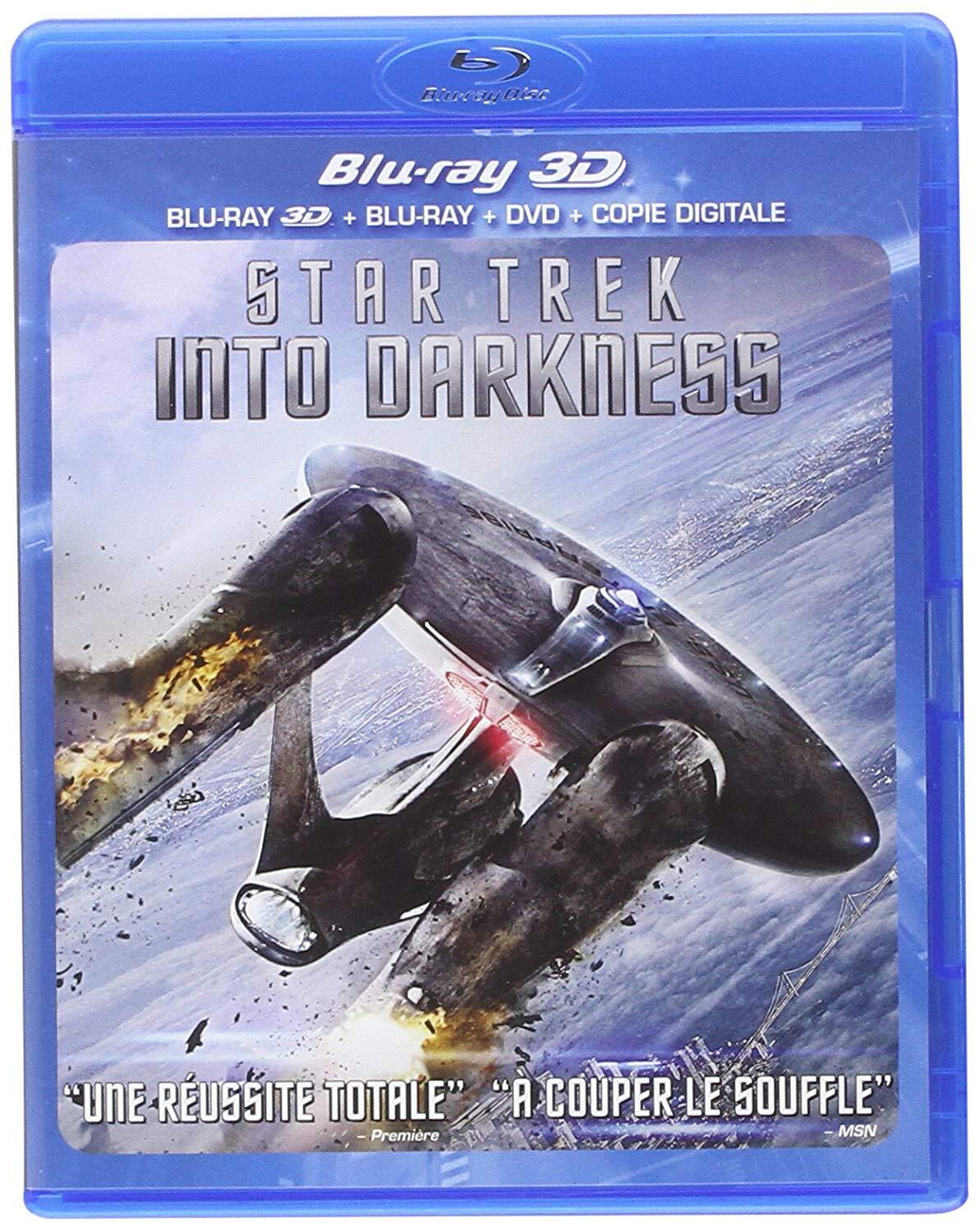 STAR TREK - INTO DARKNESS (3 Blu-ray) (Blu-ray) Pine Chris Quinto Zachary