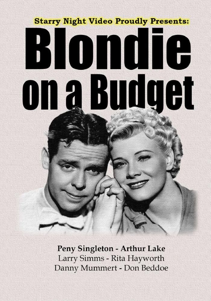 Blondie on a Budget (DVD) Larry Simms Penny Singleton Rita Hayworth Arthur Lake
