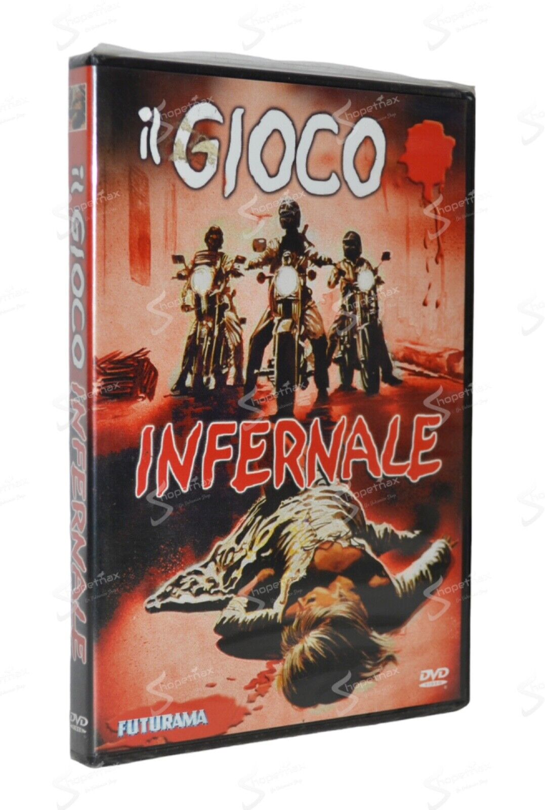 IL GIOCO INFERNALE The Night Riders 1984 RAUL DE ANDA JR 5° Piano DVD SIGILLATO